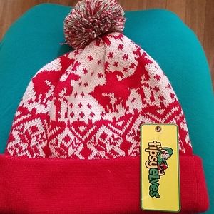 Tipsy Elves Christmas Hat NWT  mounting reindeer